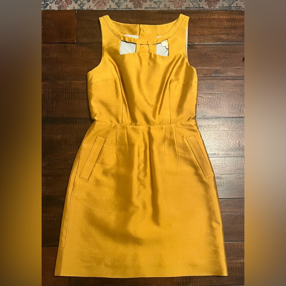 Maeve Gold Dress